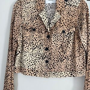 Leopard shirt or jacket
